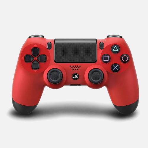 Dualshock 4 V2 – Sony- Rouge – Manette Sans Fil Pour Playstation 4