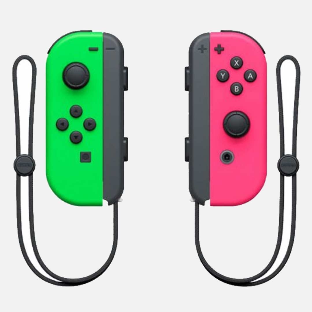Par De Joy Con – Nintendo – Verde y Rosa – Par Nintendo Switch