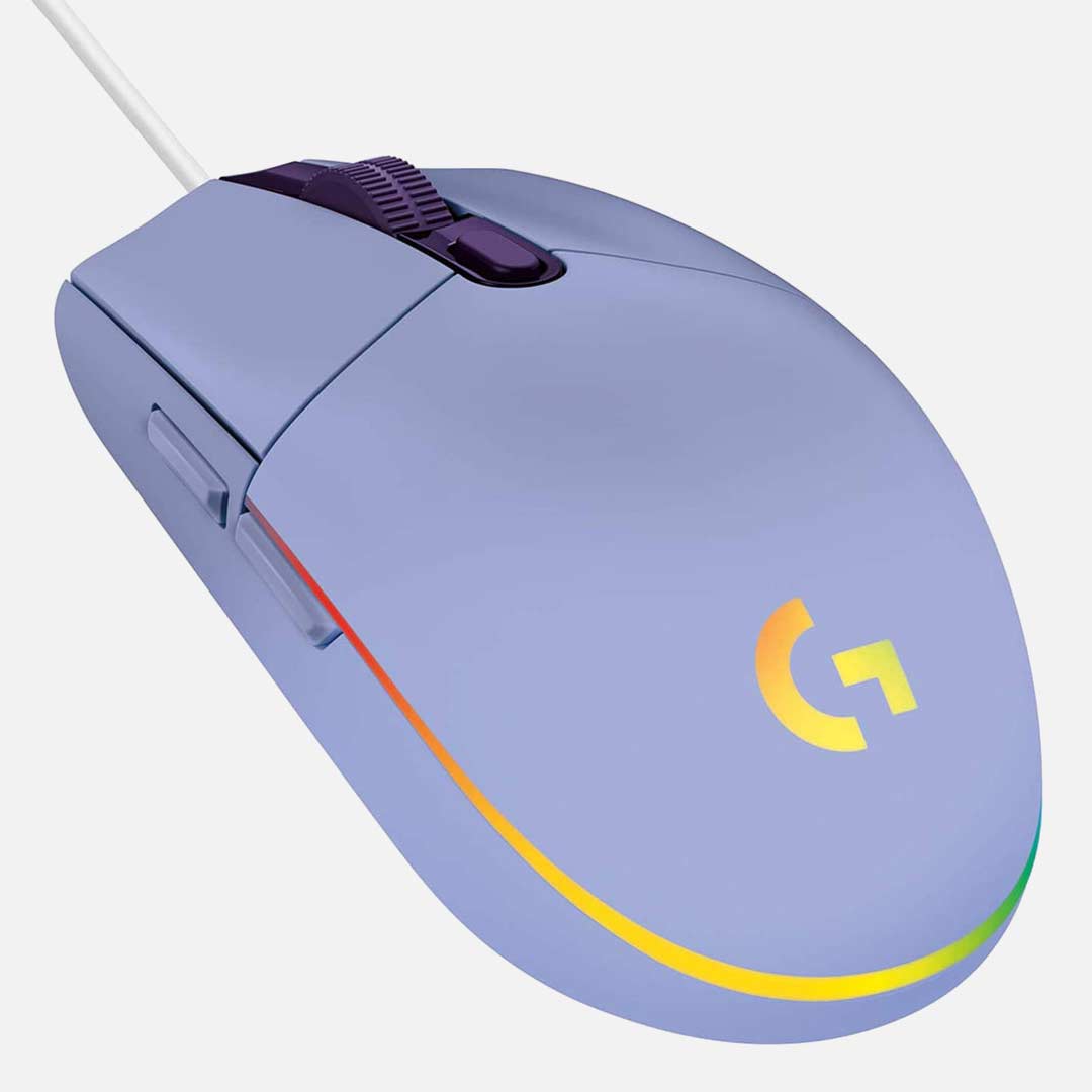 G203 LightSync – Logitech – Viola – Mouse con cavo