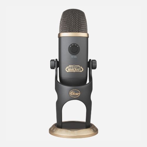 Yeti X World of Warcraft – Blue Microphones – Noir et Or – Microphone Pour Streaming