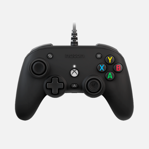 Pro Compact Controller - Nacon - Noir - Manette Gaming Filaire Xbox - Miniature